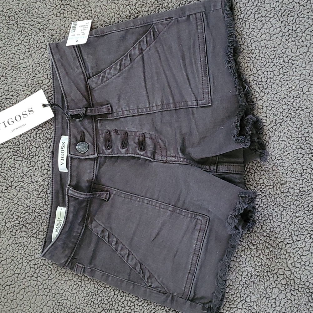 Vigoss Marley Shorts, button fly, brand new